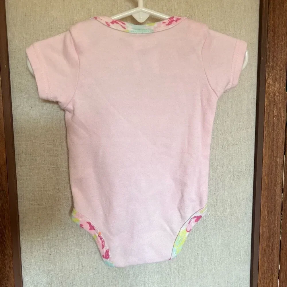 Laura Ashley Pink Tea Party Baby One Piece